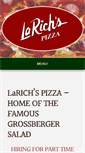 Mobile Screenshot of larichs-pizza.com